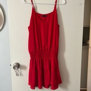 Red Kris’s dress